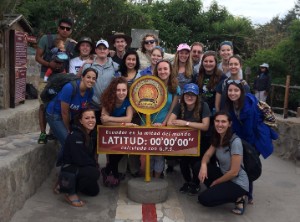 group at equator
